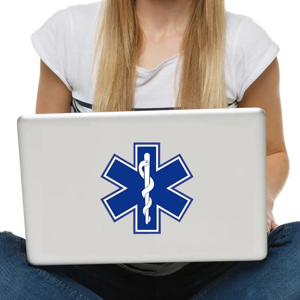 2 шт. автомобильные светоотражающие наклейки со звездой жизни 10 х10 см|Наклейки на