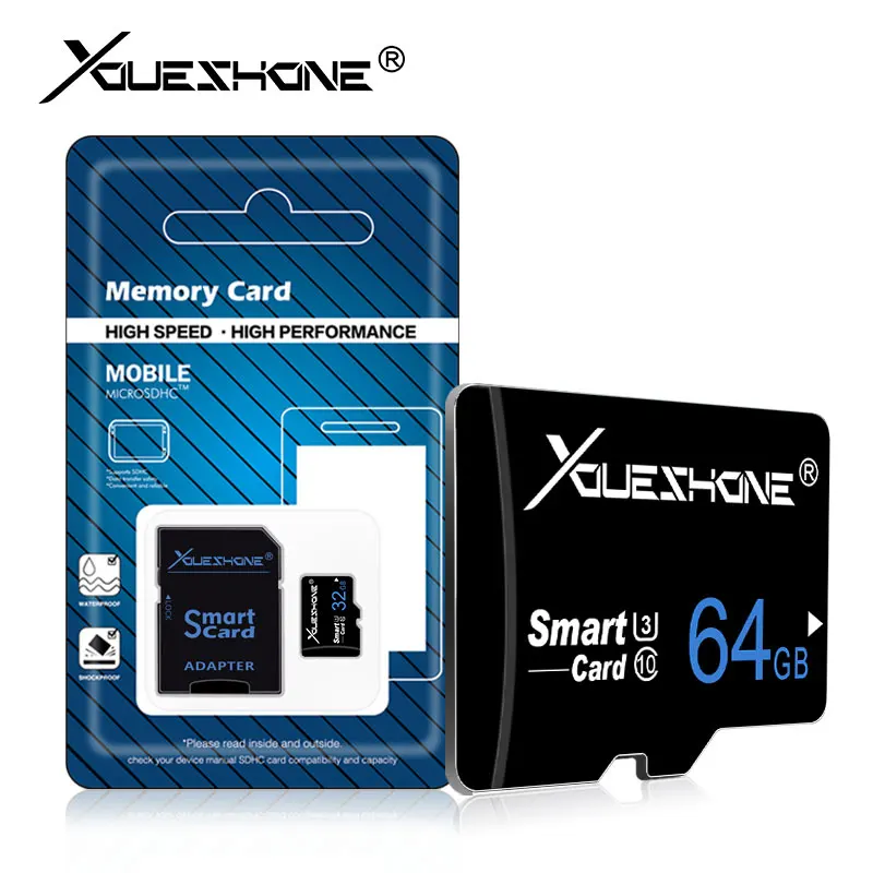 Карта micro sd класса 10, 8 ГБ, 16 ГБ, 32 ГБ, карта micro sd, 64 ГБ, 128 ГБ, карта памяти microsd, карта памяти sd, карта памяти