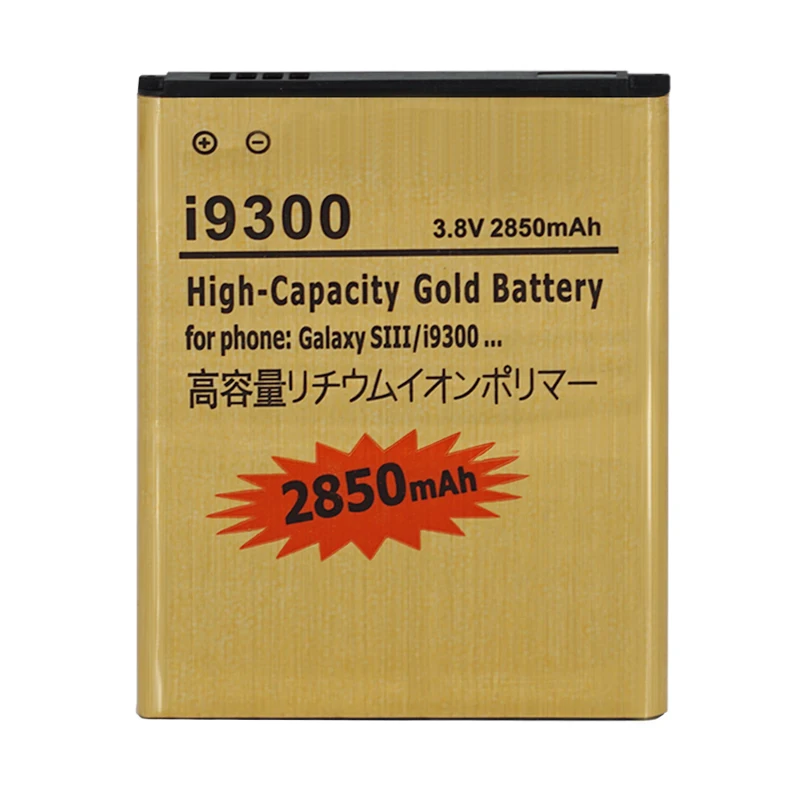 Аккумулятор EB L1G6LLU золотой аккумулятор для Samsung Galaxy S3 S 3 i9300 i9300i i9082 i9060 R530 1 шт.