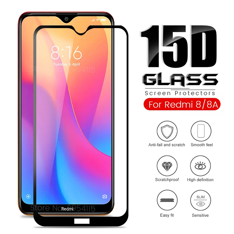 Закаленное стекло для xiaomi redmi 8a Защитное 8 a a8 на xyomi xaomi xiomi redmi8a redmi8 защитная пленка