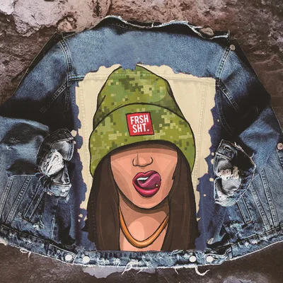 Джессик с пальцами золотые зубы Европейская и американская мода куртка для