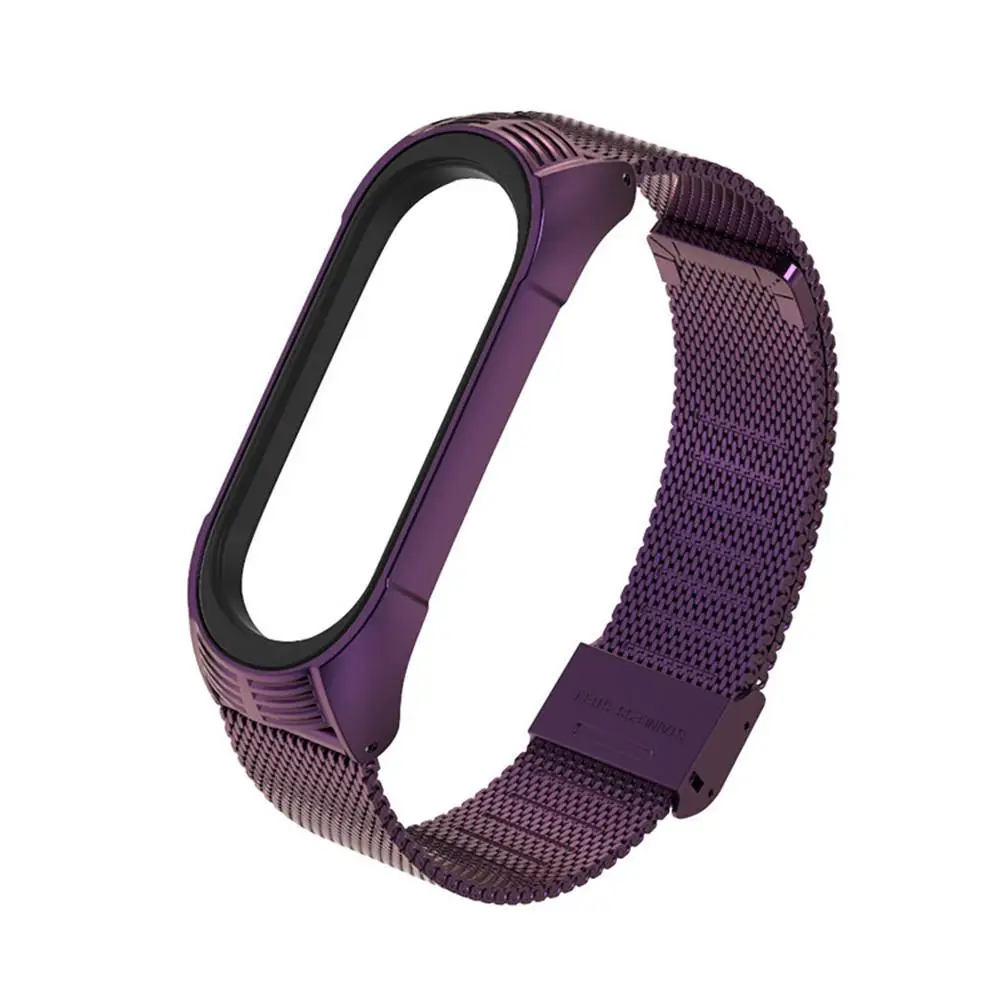 Для mi Band 4 металлический ремешок для Xiao 3 World NFC lan браслет на запястье часов Высокое