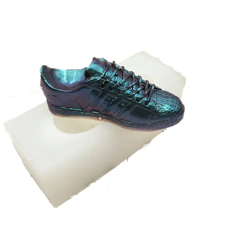 

Handmade 3D Sneakers Shoes Pendant Silicone Mold Resin Jewelry Making Tools