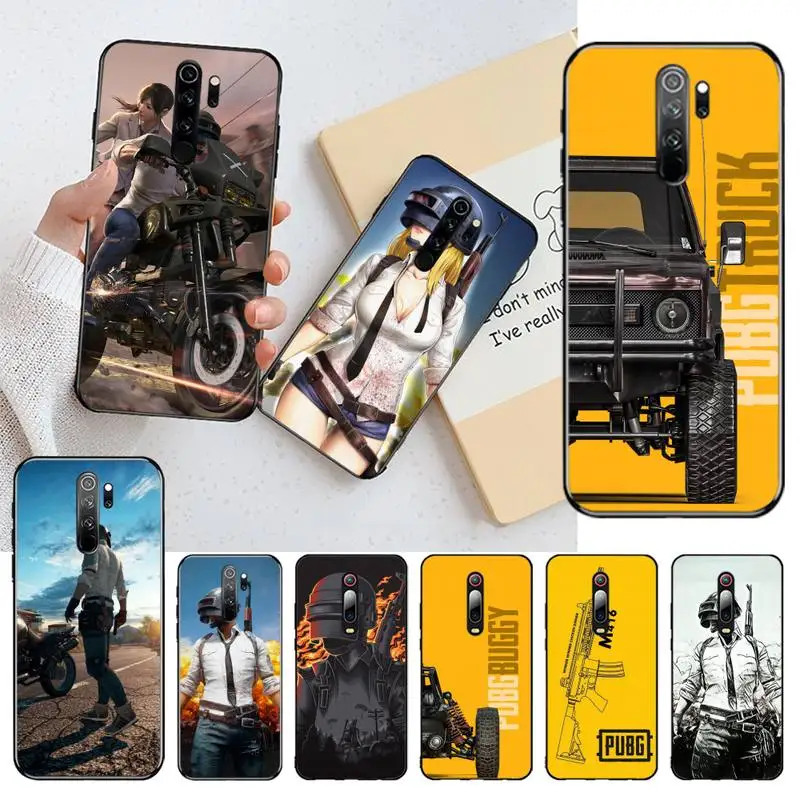 HPCHCJHM горячий PUBG игровой чехол для телефона Redmi Note 8 8A 8T 7 6 6A 5 5A 4 4X 4A Go Pro|Бамперы| |