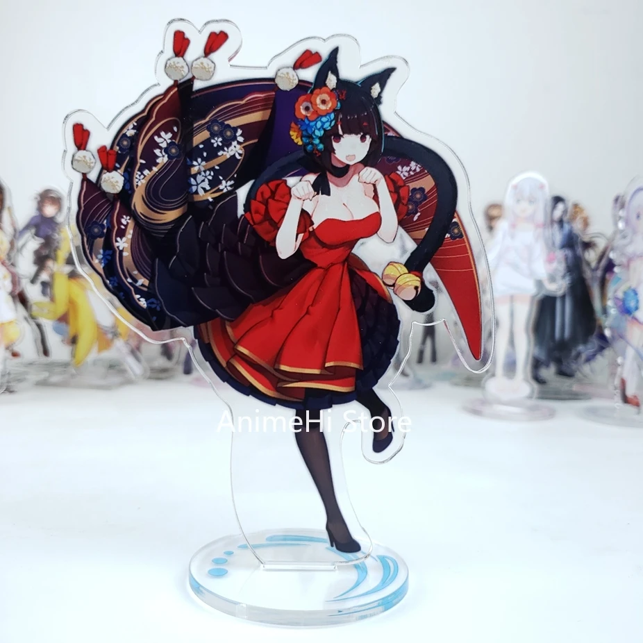 Игра Azur Lane фигурку Косплэй игрушки акаджи каэде Кага Zuikaku Shinano Chitose Naganami акриловые