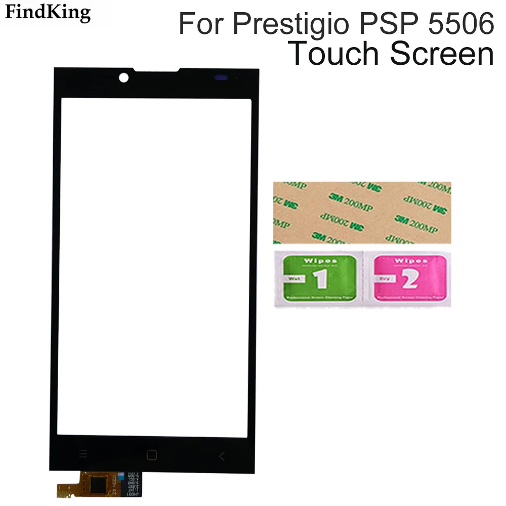 Панель дигитайзера мобильного сенсорного экрана для Prestigio Grace Q5 PSP 5506 DUO сенсорный