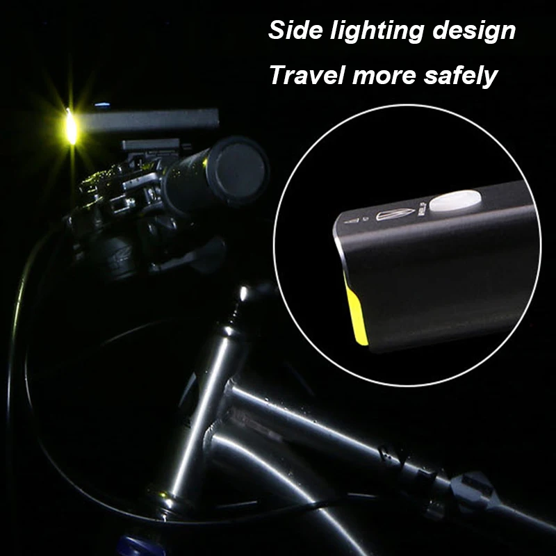 Новый велосипедный светильник с защитой от дождя и USB-зарядкой ультралегкий