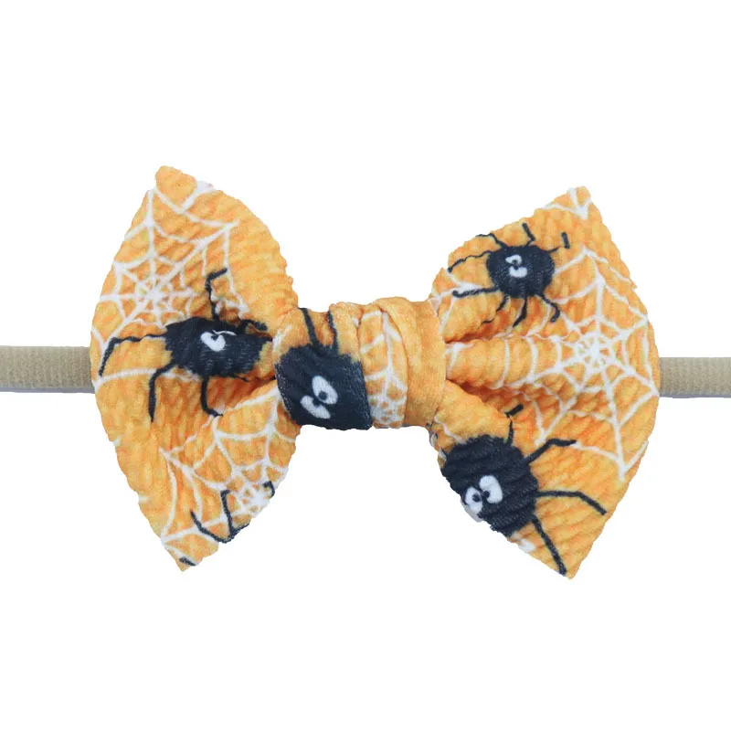 Нейлоновые детские повязки на голову для девочек ручной работы Большие Детские