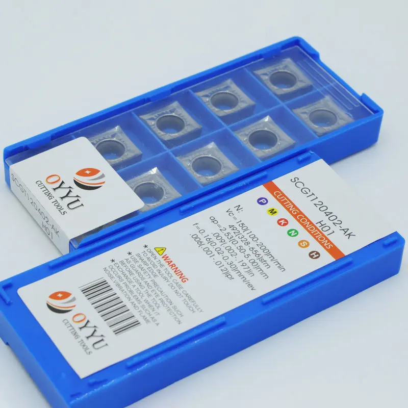 BEYOND SCGT09T302-AK H01 SCGT09T304 SCGT09T308 SCGT120404 SCGT120408 Вставки из карбида алюминия Токарный