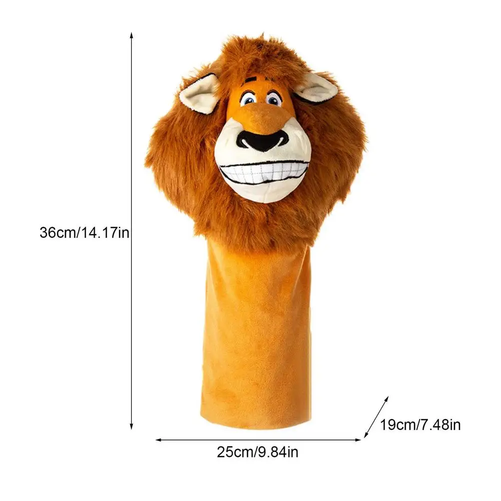 

Cartoon Lion Golf Driver Protection Cover Animal Head Cover Golf Club Accessories Mascot Novelty Cute Gift