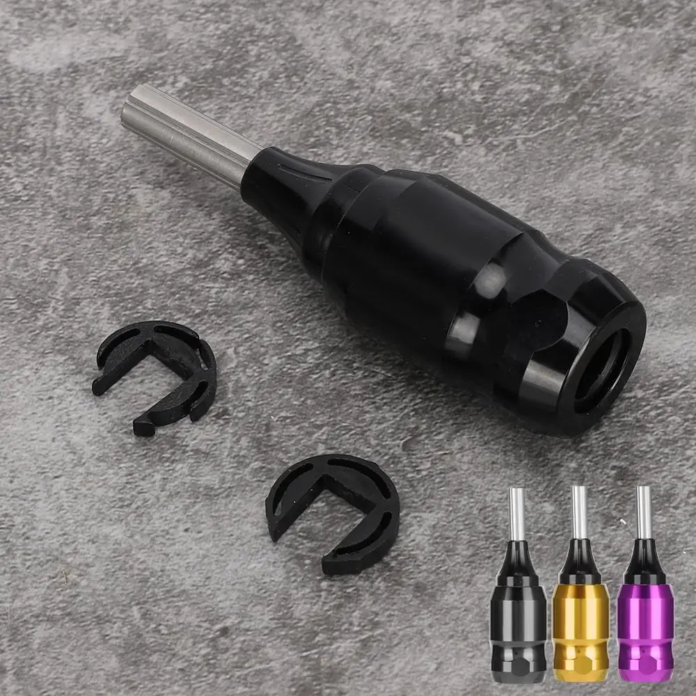 

27mm Alloy Metal Tattoo Cartridge Grip Adjustable Cartridge Needle Tattoo Hand Tubes Bar Supplies with 2pcs Accessories Tattoos
