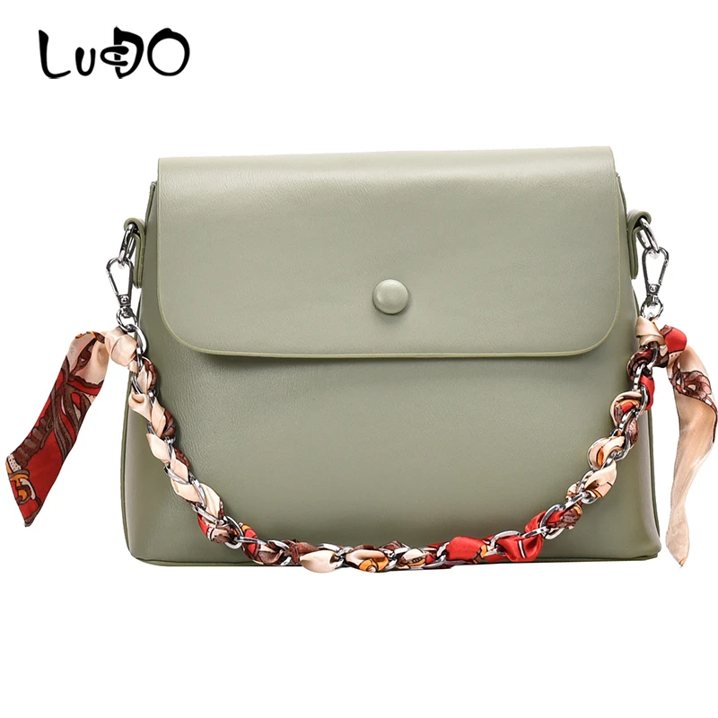 

Retro Women Crossbody Bag for Women 2020 Summer Fashion Classic Messenger Bag Pu Leather Elegant Chain Shoulder Bag