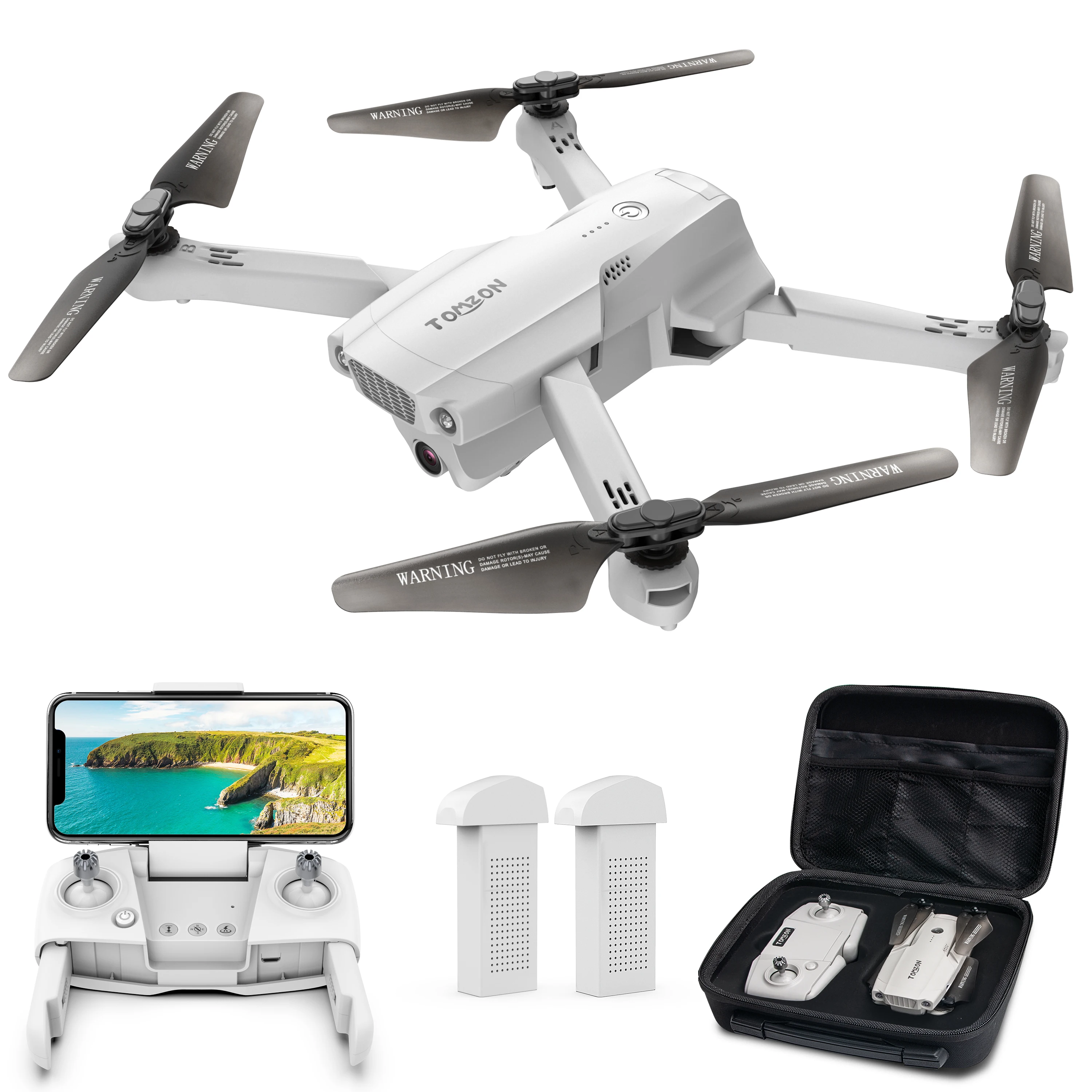 D65 GPS Дрон с 4K UHD FPV камерой FoldableRC Quadcopter Tap Fly Circle MV Mode 2 батареи для 40
