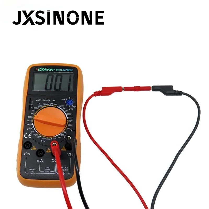 Набор тестовых щупов JXSINONE P1036B двойные штабелируемые вилки типа банан 4 мм с