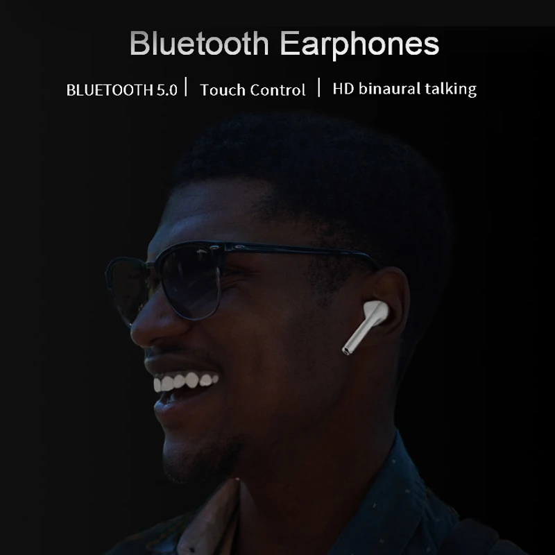 YUNAO M6S Bluetooth наушники Беспроводные HD наушники с шумоподавлением спортивные наушники для xiaomi huawei Android IOS мобильный телефон