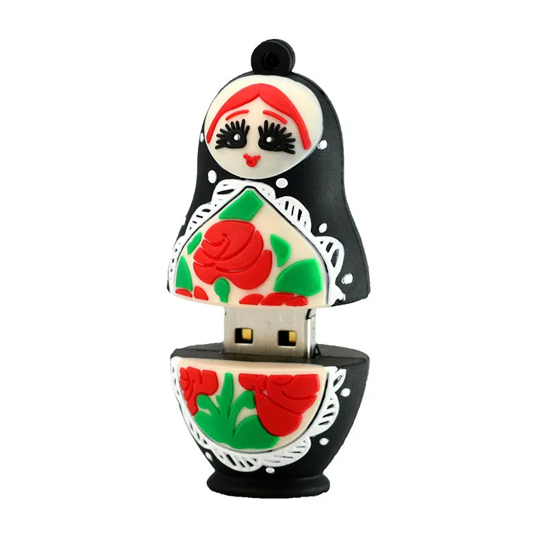 Usb флеш-накопитель, прекрасная Матрешка, USB флеш-накопитель, 4 ГБ, 8 ГБ, 16 ГБ, 32 ГБ, 128 ГБ, USB 2,0, флеш-накопитель, карта памяти, русская кукла, флешка