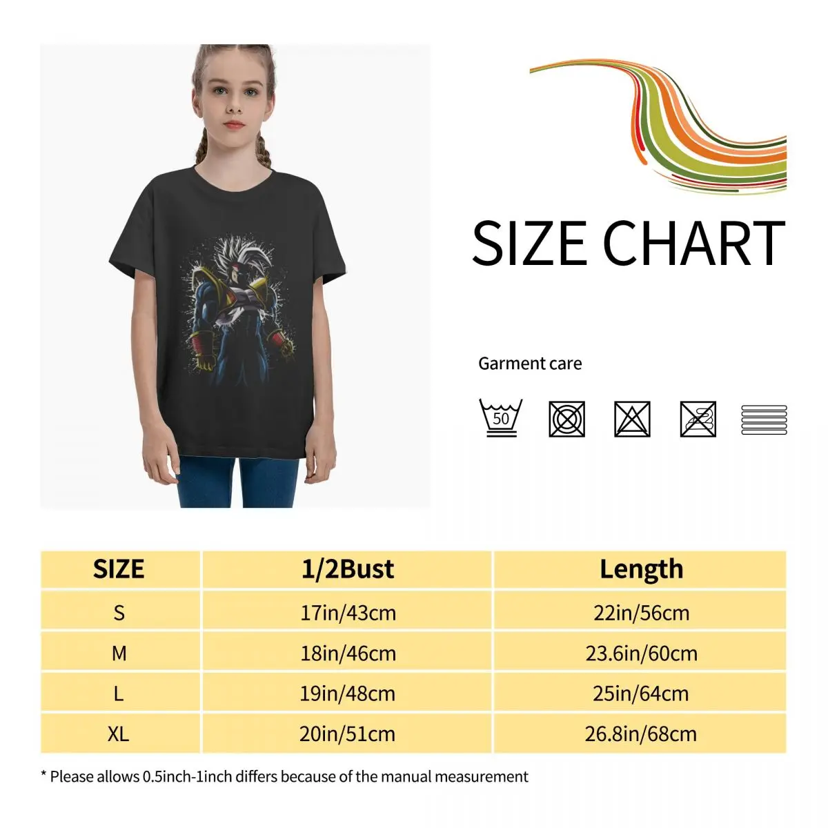 

Anime Fans Son Goku E Girl T-shirts Version to good build Short sleeveRound neck T-shirt