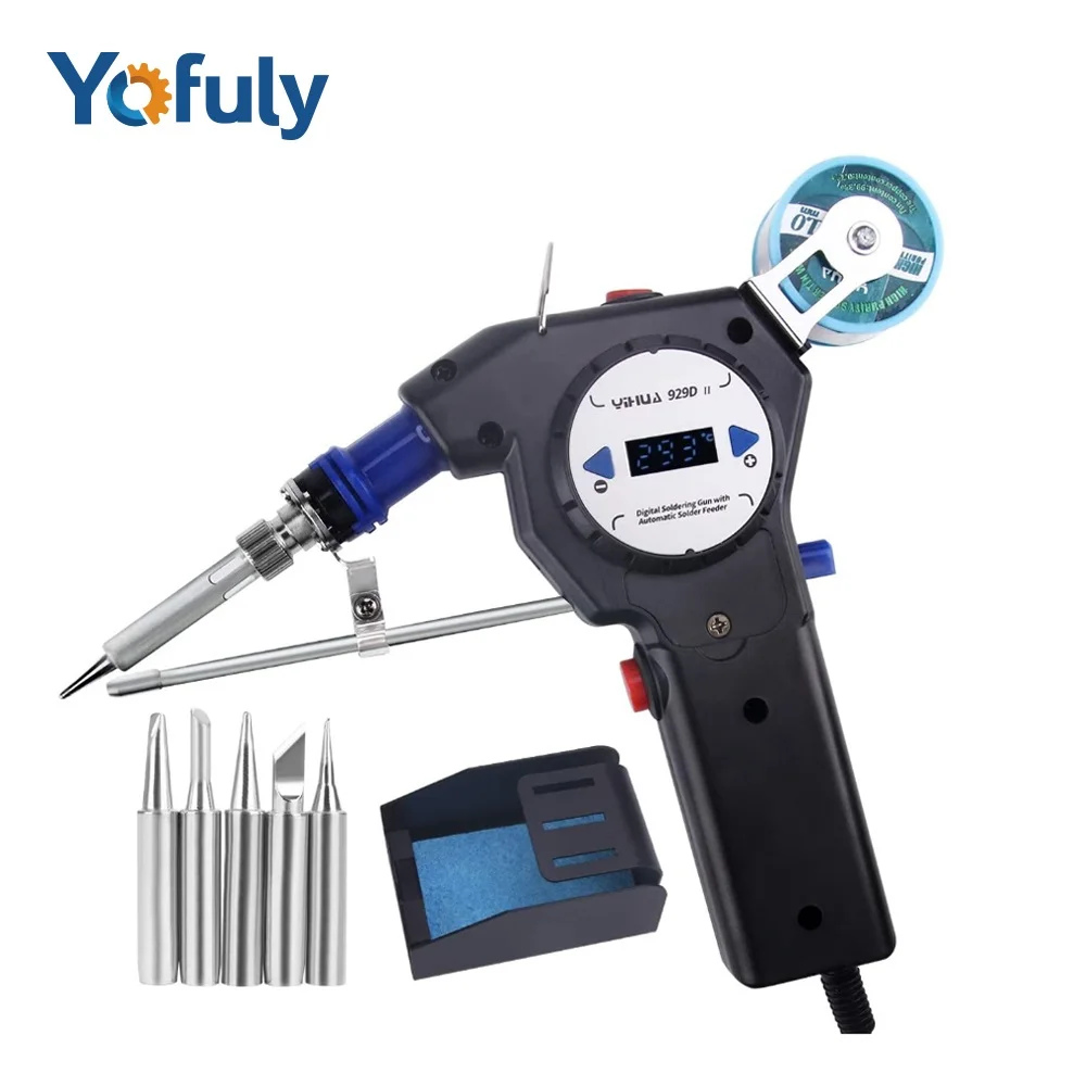 110/220V ручной внутренний нагрев Электрический паяльник для подключения к цифровой