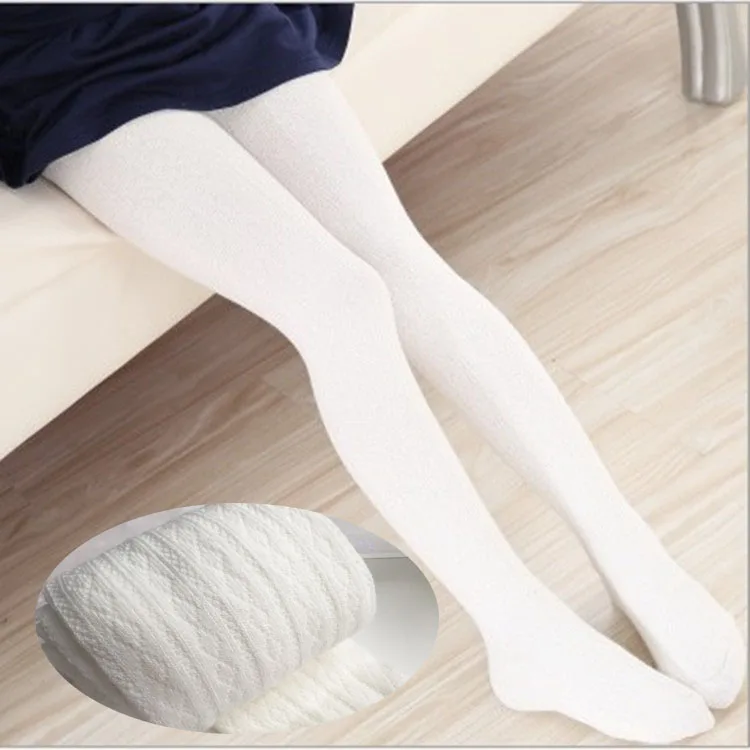 knit socks Рождественское красное платье для девочек на осень и зиму, праздничное платье для девочек вязаный свитер с длинными рукавами платье принцессы для маленьких девочек детская одежда - Цвет: knit socks