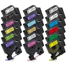 Topcolor 6PK 12 мм лента для маркировки заменить лента Dymo D1 45013 45010 совместимая лента Dymo Этикетировочная машина LM160 LM420P принтер для печати этикеток