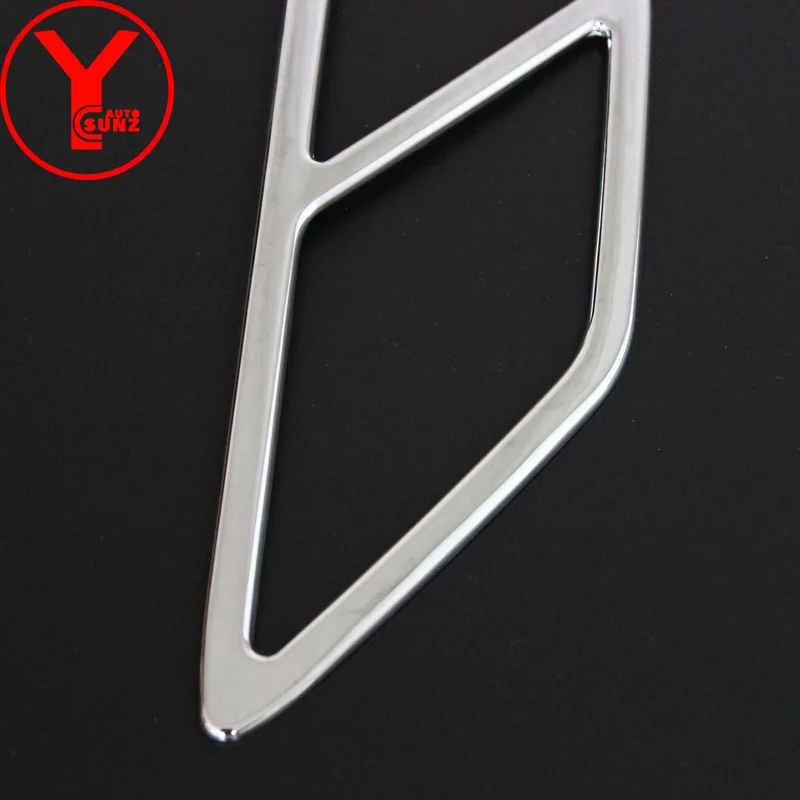 2016 2018 ABS Хромированная задняя противотуманная фара крышка для toyota rav4 аксессуары