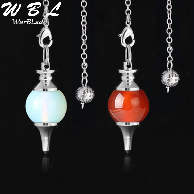 WarBLade Reiki Подвеска из натурального камня с кристаллами красного агата круглый