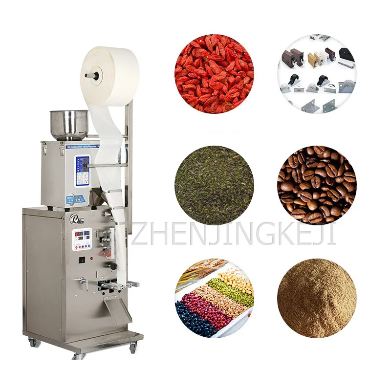 

220V/110V автоматический подпакет упаковочная машина костюм из трех бортовой мешок запечатывания частиц порошок Кофе сумка Чай количественная...