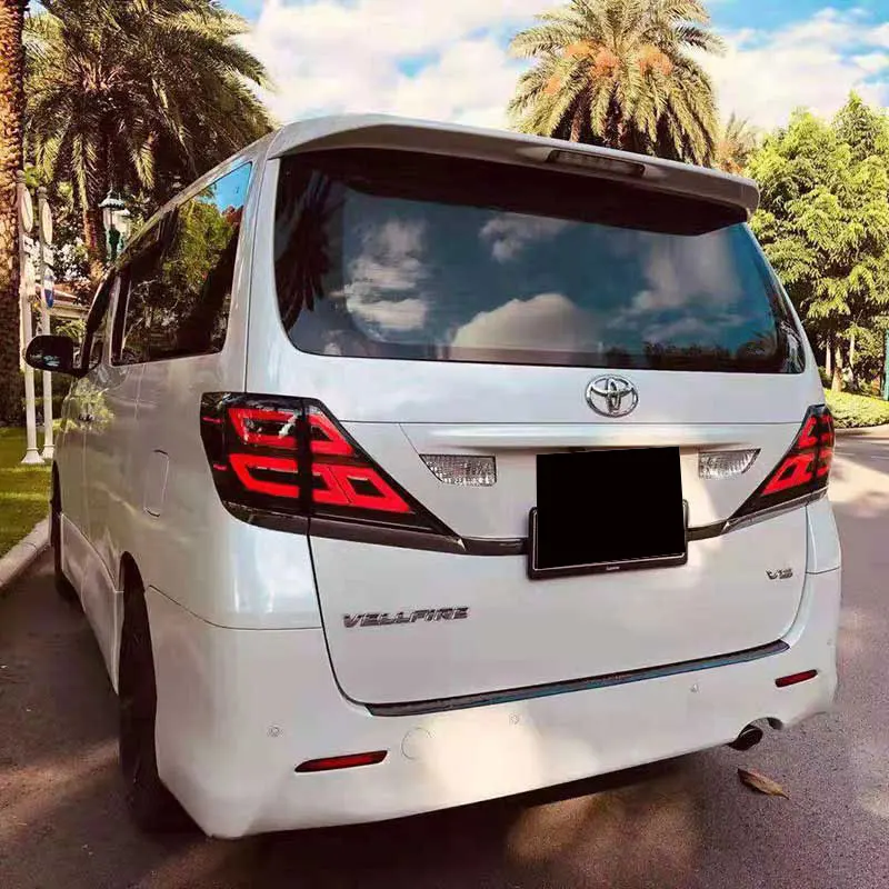 Автомобильный стильный задний светильник для Alphard светодиодный задний фонарь 2007 2013 для Vellfire головной светильник с сигналом поворота