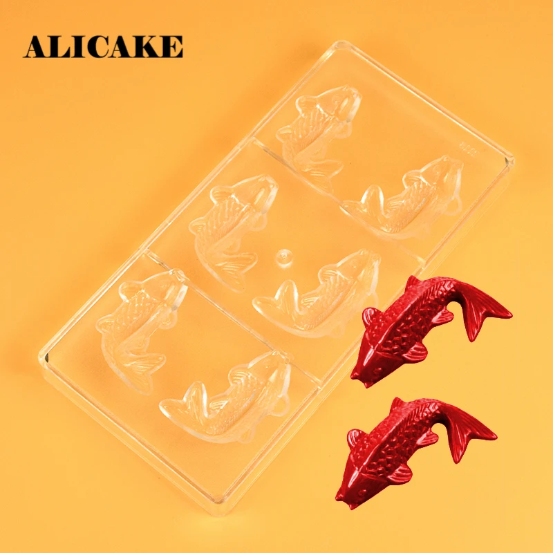 Формочка для шоколада Koi из поликарбоната выпечки на день рождения ручной работы