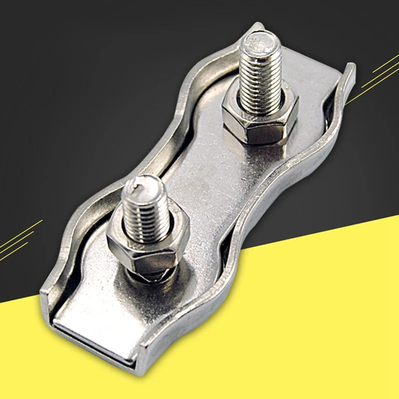 1 шт. зажим 304 Проволочный Трос из нержавеющей стали простой захват M2/M3/M4/M5/M6/M8/M10