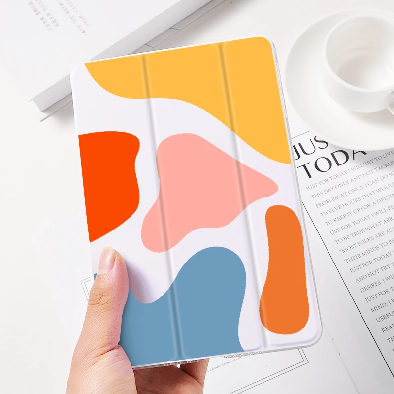 Чехол с граффити для iPad 10 2 чехол Smart Sleep/Wake 2019 7th ipad mini 1 3 4 5 Air pro 11 12 9 2020 | Компьютеры и