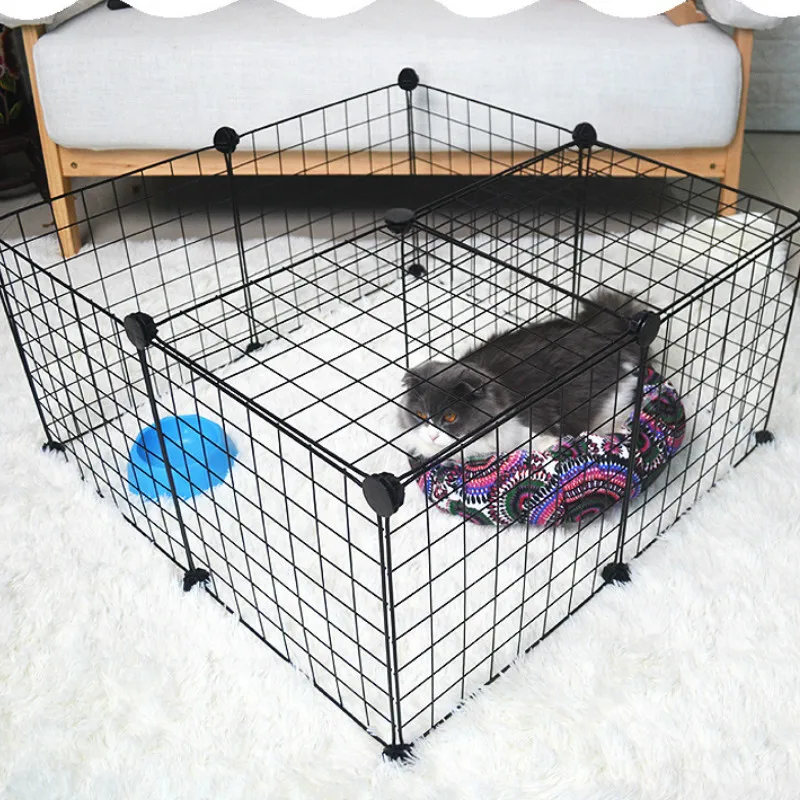 Складной манеж для питомцев железный забор щенков питомник дом тренировок щенок