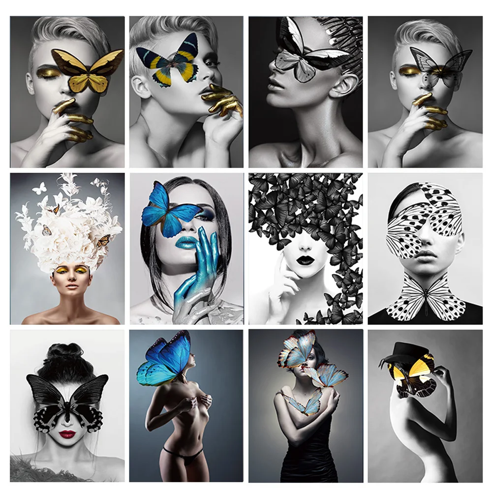 Плакаты для сексуальных девушек Обнаженная девушка декоративные картины на