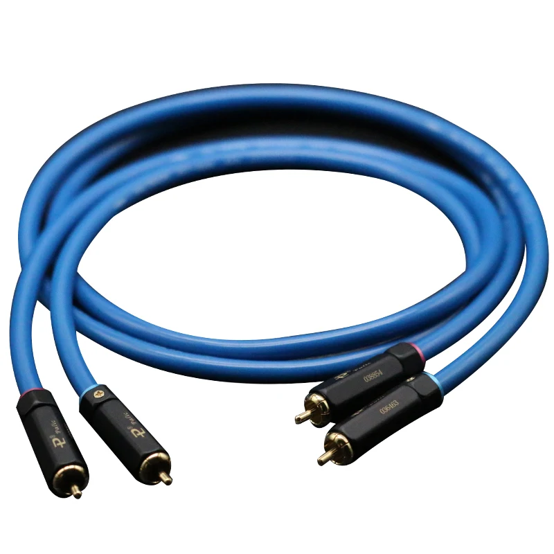 

Пара ST-48B с серебряным покрытием RCA аудио кабель HIFI RCA к RCA кабель-удлинитель позолоченный штекер RCA кабель