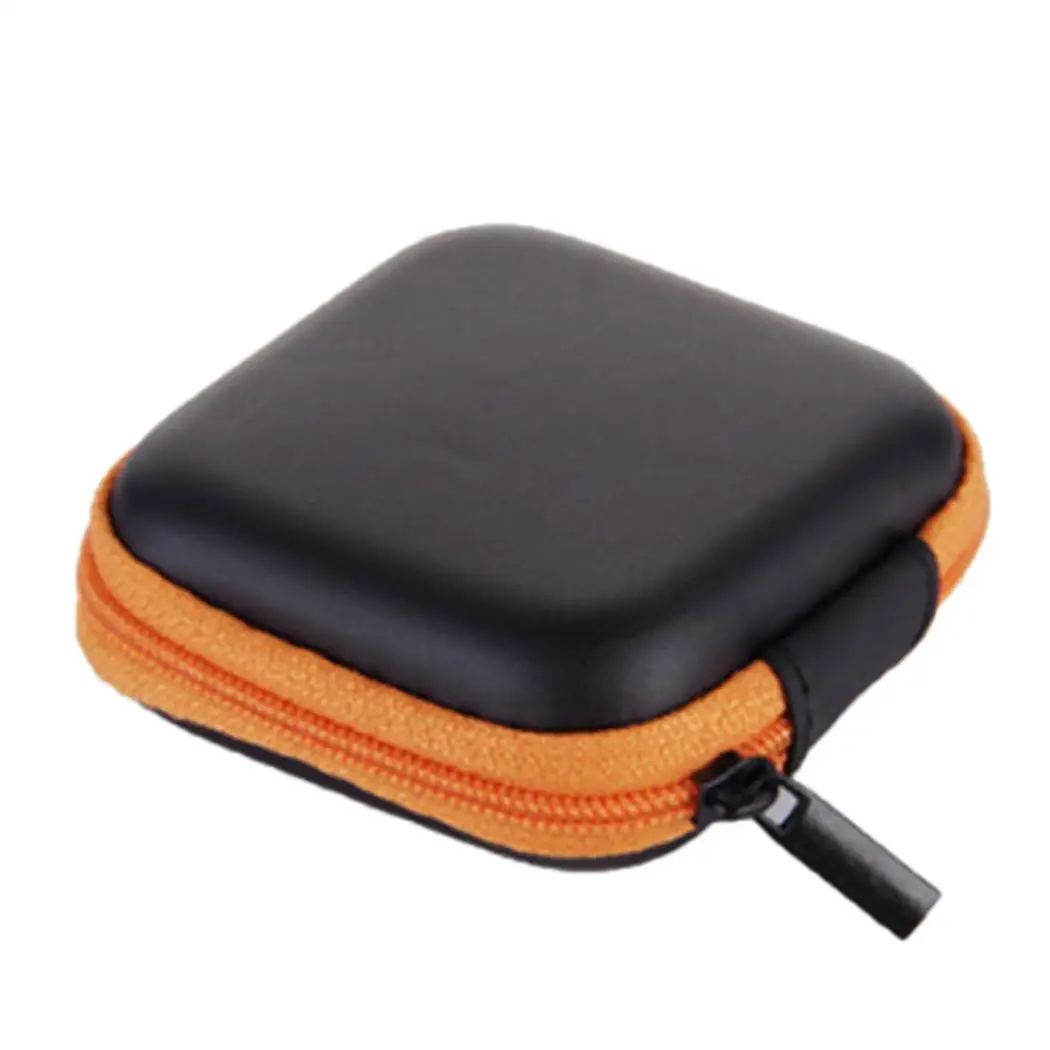 Квадратная гарнитура EVA Box Портативный многофункциональный наушник USB кабель