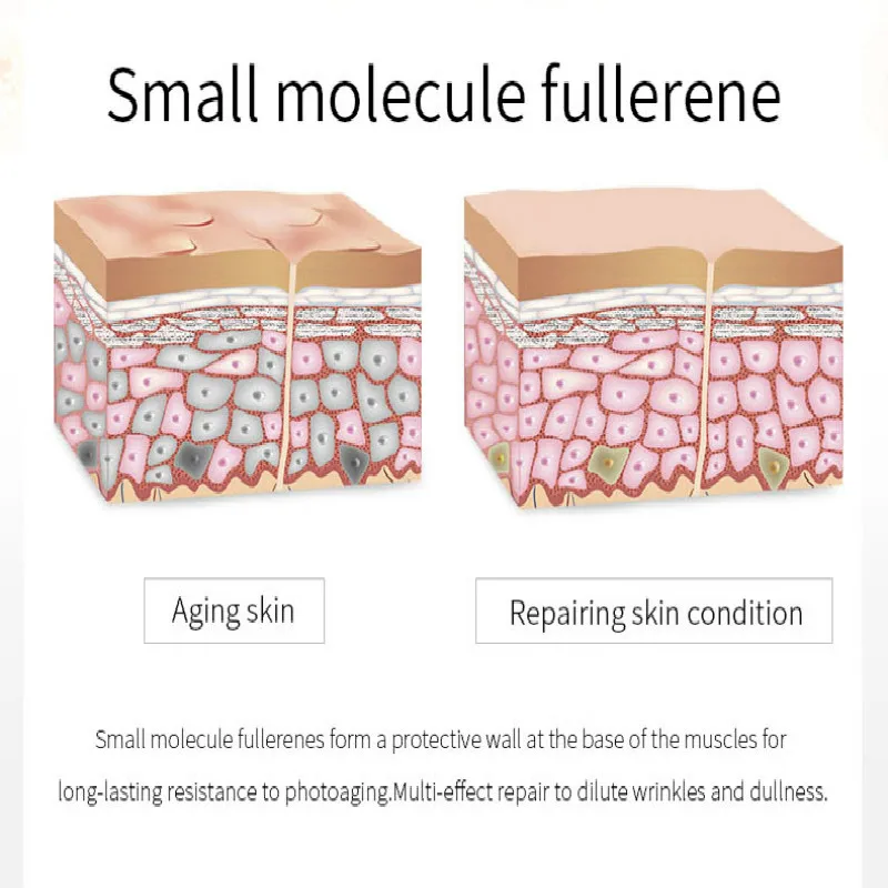 

Fullerene repair essence anti wrinkle serum 60ml skin whitening serum face serum lifting visage collagen pore minimizer