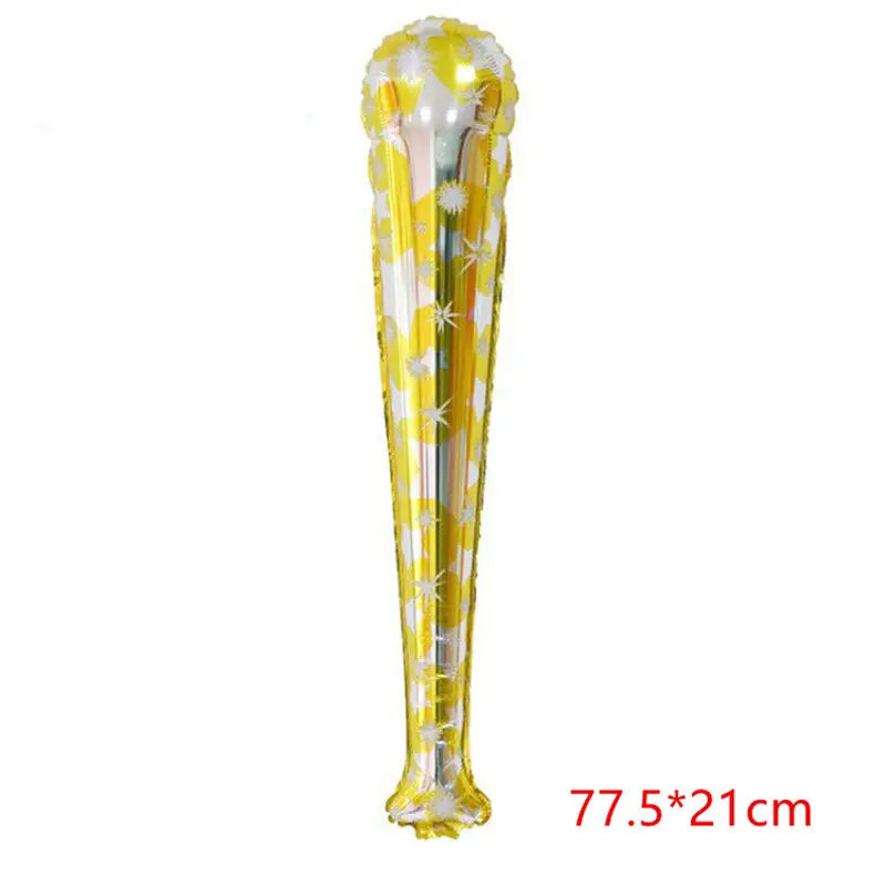 Надувной шар 12 шт. 77 см шары из фольги с колокольчиком воздушный палкой украшения