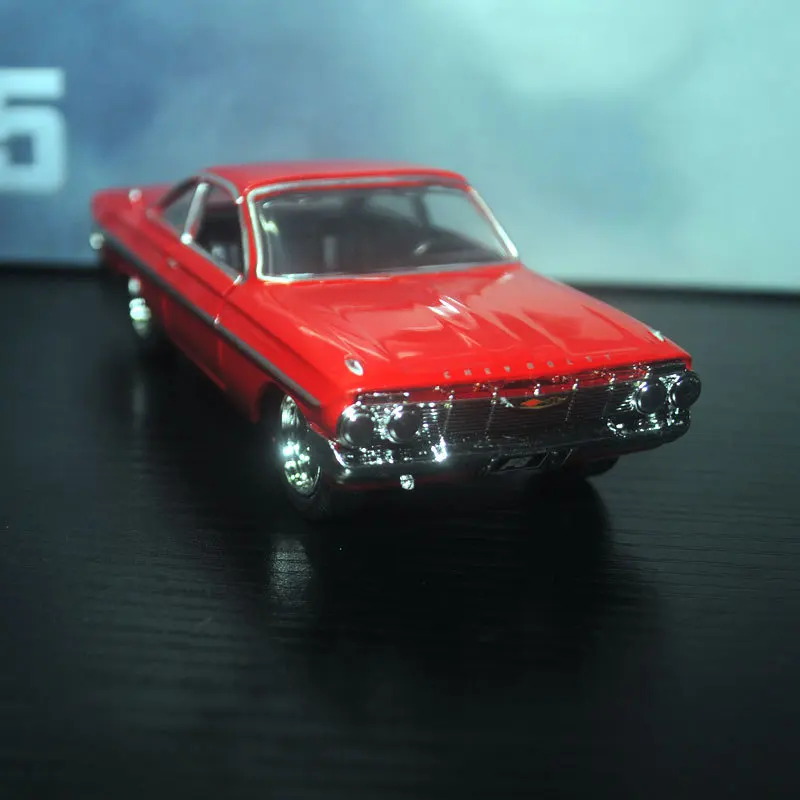 JADA 1/32 масштабная модель автомобиля игрушки 1961 CHEVY IMPALA литая металлическая модель автомобиля игрушка для подарка/детей/коллекции