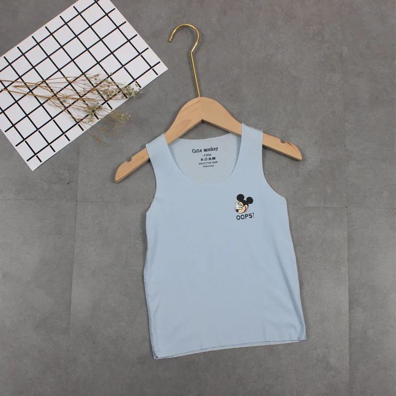 Летняя детская одежда футболки для мальчиков и девочек Детские Топ хлопковый