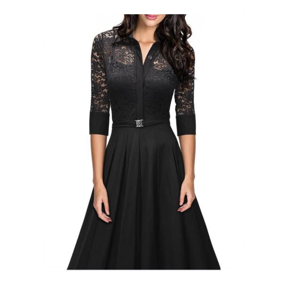 Женское вечернее платье с открытыми плечами Кружевное облегающее Повседневное