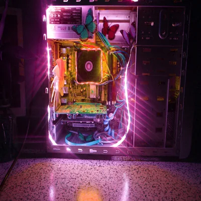 Чехол для компьютера, клейкая лента, светильник 5050 SMD, гибкая светодиодная лента 12В, ПК, фоновый светильник, красный, желтый, зеленый, RGB, 12 цветов