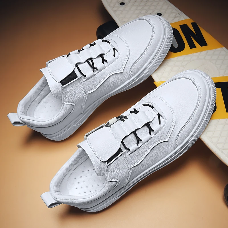 

Sports Sneakers Casual Shoes Man Fashion Men Sneakers Sport For Causal Zapatos Casuales White Leather Mens Hot Sale