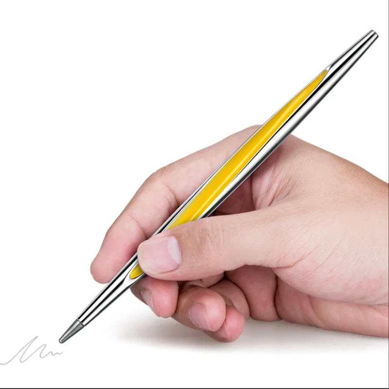 Ручка шариковая металлическая без чернил в коробке |