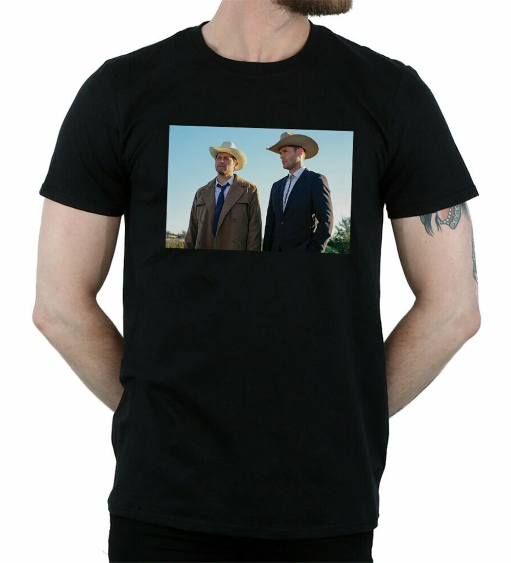 Футболка для мальчиков с принтом Supernatural Men'S Stetson| |