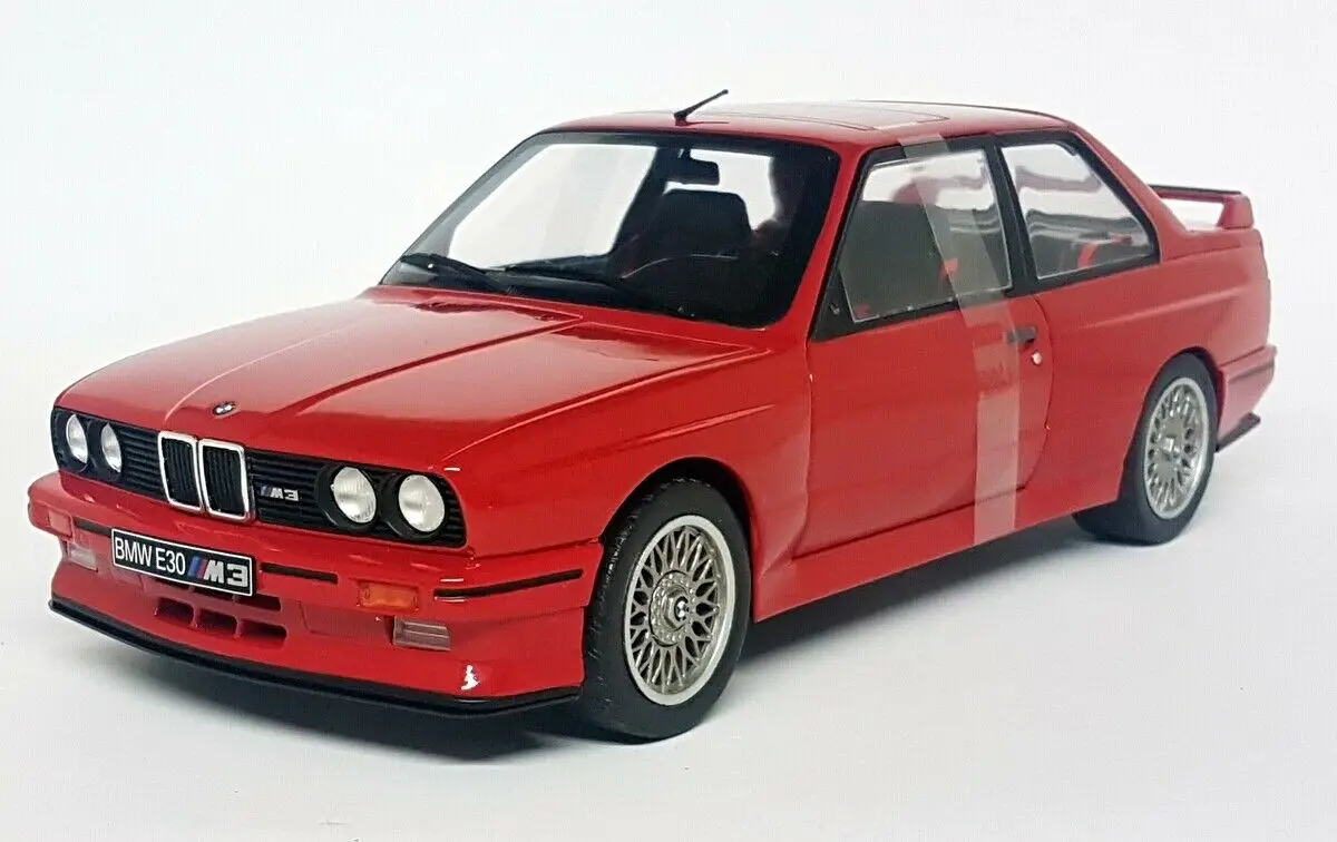 

Solido 1:18 1990 BMW M3 E30 Limited Edition Resin Metal Die Casting Model Racing Static Toys