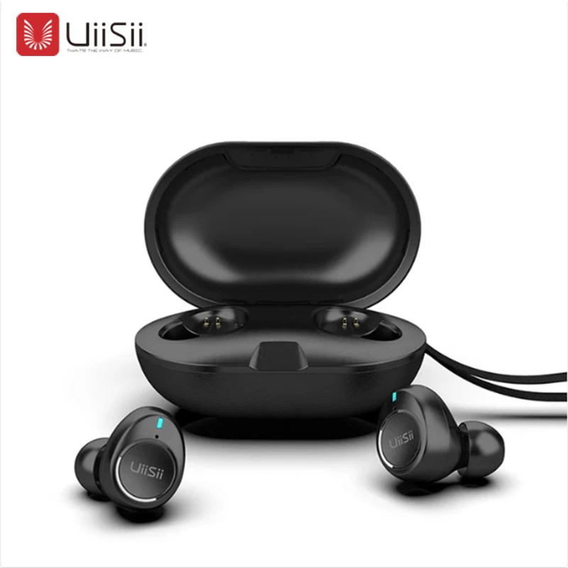 UiiSii TWS60 V5.0 bluetooth наушники сенсорные умные Мини Музыкальные Игровые наушники с микрофоном Беспроводные водонепроницаемые спортивные наушники