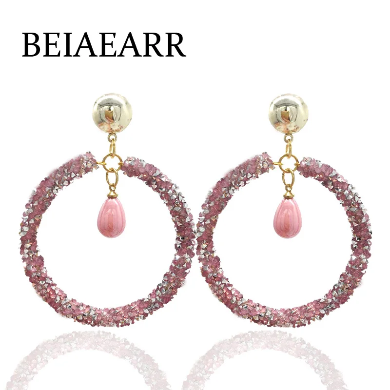 Серьги новые женские серьги со стразами бижутерия Pendientes de diamantes imitación сплав