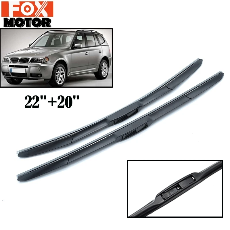 XUKEY стеклоочистители для лобового стекла BMW X3 E83 2004 2010 3 секции стеклоочистителя