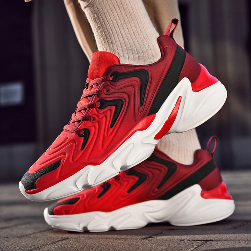 

New Men Casual Shoes Lac-up Men Shoes Lightweight Comfortable Breathable Walking Sneakers Tenis Masculino Zapatillas Hombre