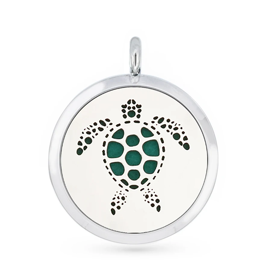 Магнитный медальон для парфюма Flower of life 30 мм ароматерапии в виде единорога диффузор эфирного масла подвеска